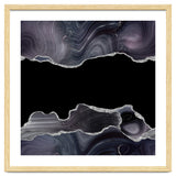 Black & Silver Glitter Agate Texture 03 thumbnail