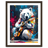 Polar Bear Playing Guitar, Graffiti