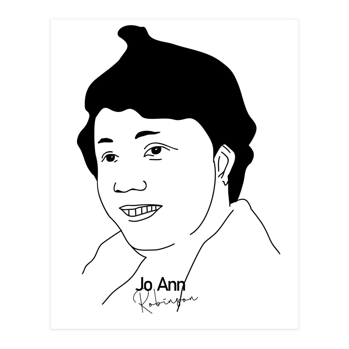 Jo Ann Robinson Civil Rights Movement (Print Only)