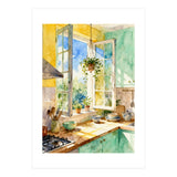 Matisse Inspired Kitchen Room (Print Only) thumbnail