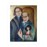 Father&son Oil.61x45.cm. (Print Only) thumbnail