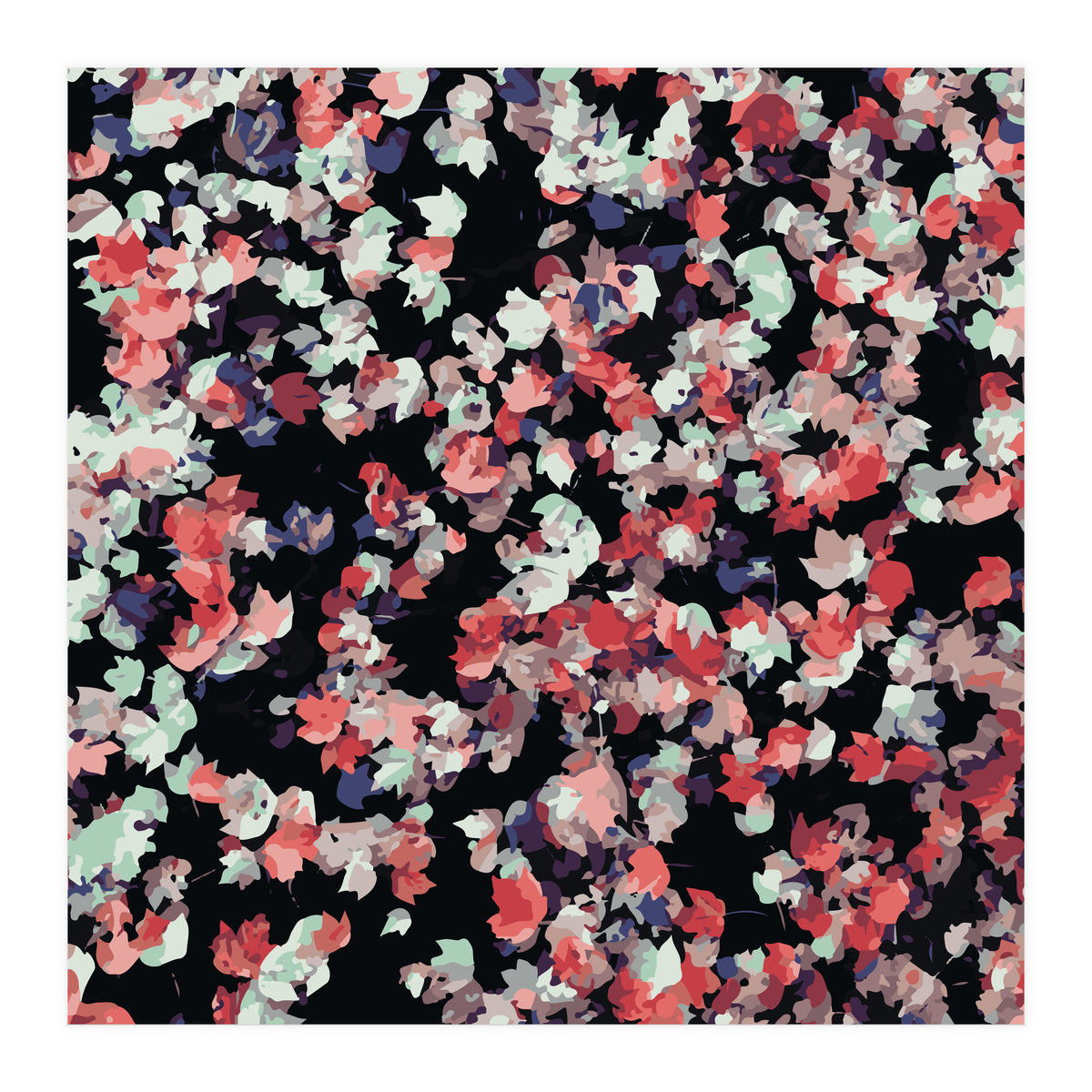 Floral Ecstasy Painting (Print Only)