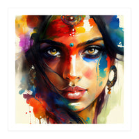 Radiant Bindi Hindu Portrait (Print Only)