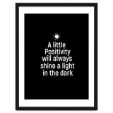 A little positivity will always shine a light in the dark thumbnail