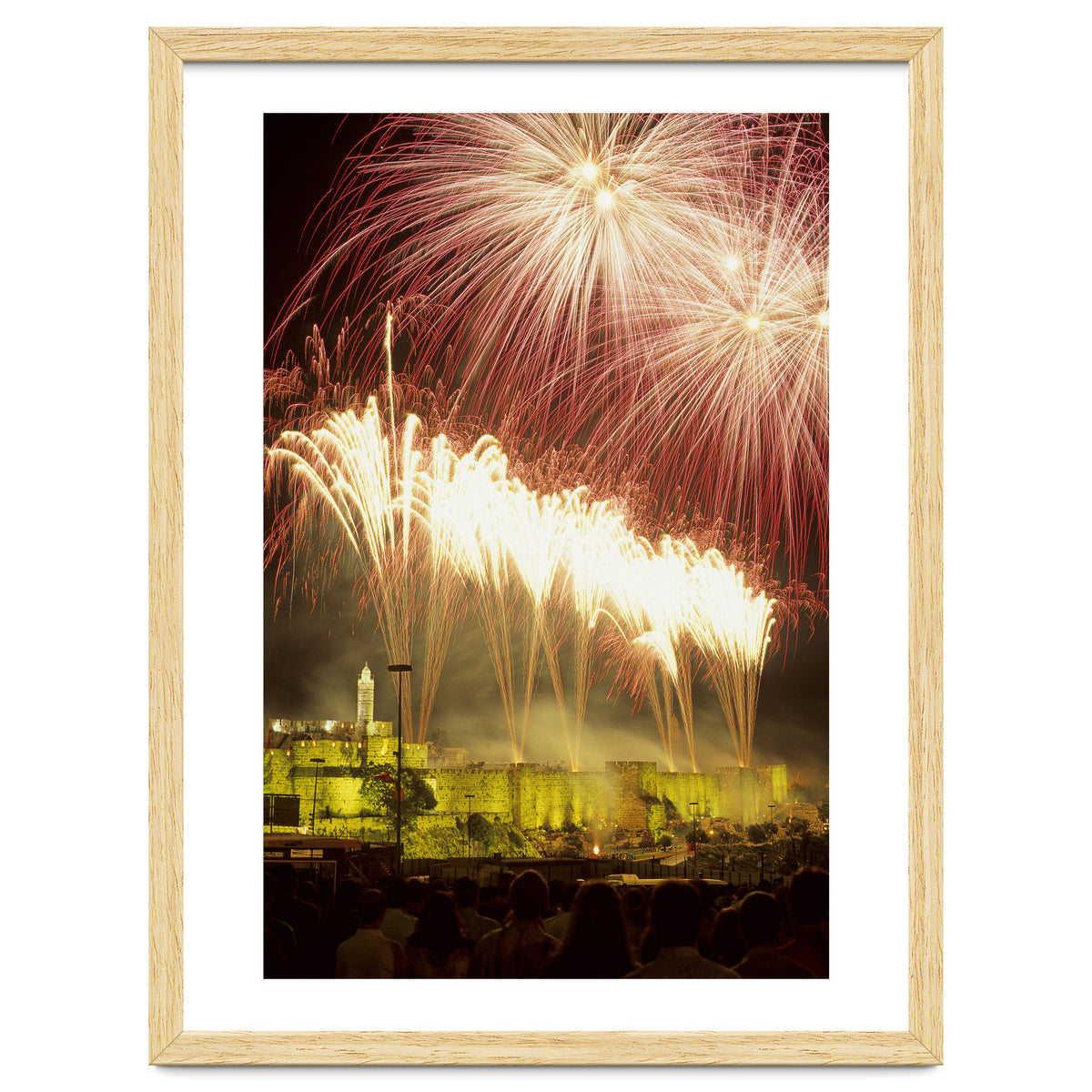 Fireworks over Jerusalem I