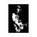 Ian Anderson Rock Music Legend in Grayscale (Print Only) thumbnail
