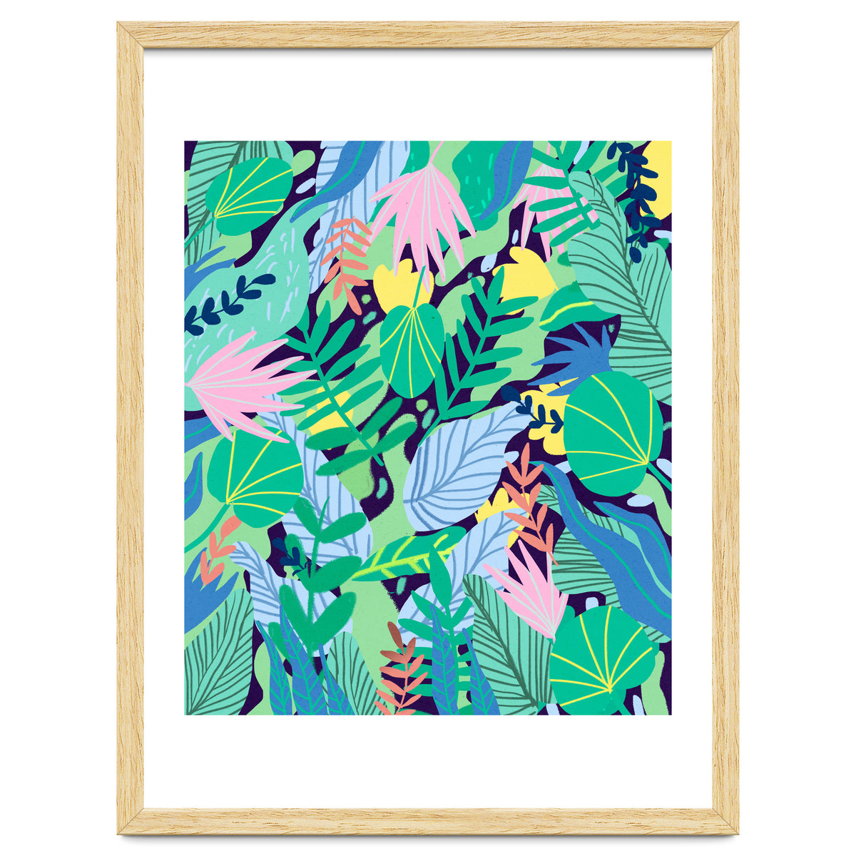 Wild Garden | Eclectic Contemporary Boho Jungle | Forest Meadow Botanical Nature Plants