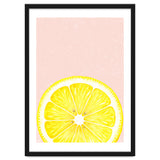 Lemon Slice, Fresh Citrus Kitchen Summer Art thumbnail