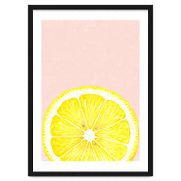 Lemon Slice, Fresh Citrus Kitchen Summer Art