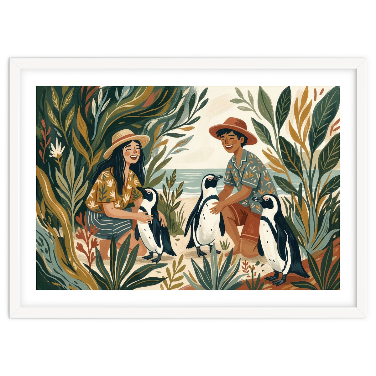 Coastal Penguin Adventure