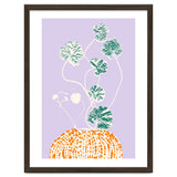 Plant based happyness Ajuga still life thumbnail