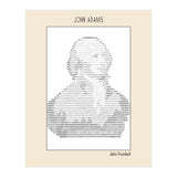 John Adams – John Trumbull (ascii Art) (Print Only) thumbnail