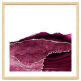 Burgundy & Silver Agate Texture 14 thumbnail