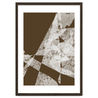 Abstract White Scratch