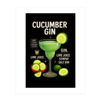 Cucumber Gin (Print Only)