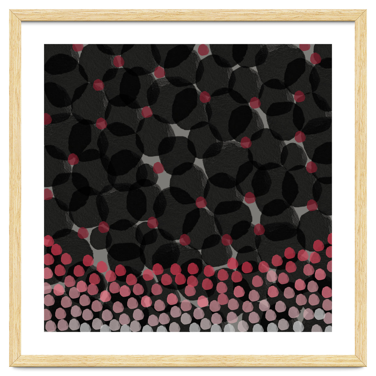 Dark Watercolor Florals