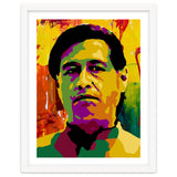 Cesar Chavez Colorful Abstract Art thumbnail