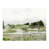 A natural hot spring bath - Iceland  (Print Only) thumbnail