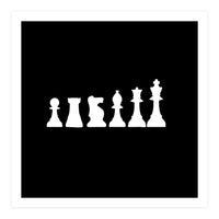 Chess Game Pieces (Print Only)