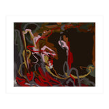 Abstract Fluidity oil painting (Print Only) thumbnail
