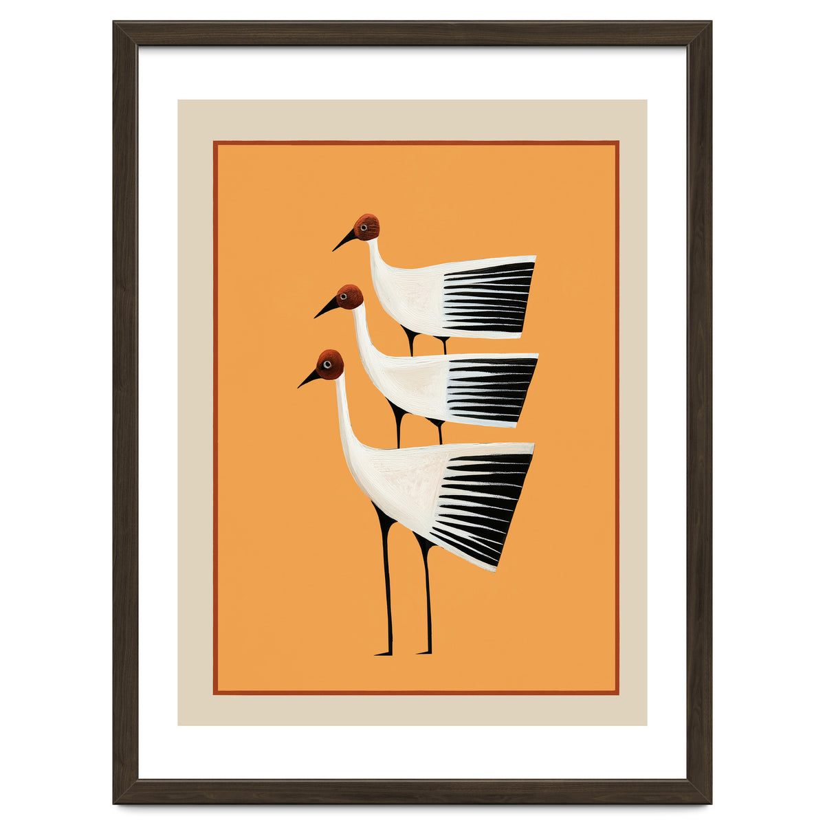 Striped Bird Trio II
