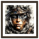 Warrior Woman With Aviator Goggles thumbnail