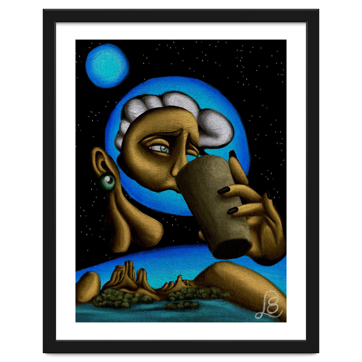 "A Drink Once In A Blue Moon"