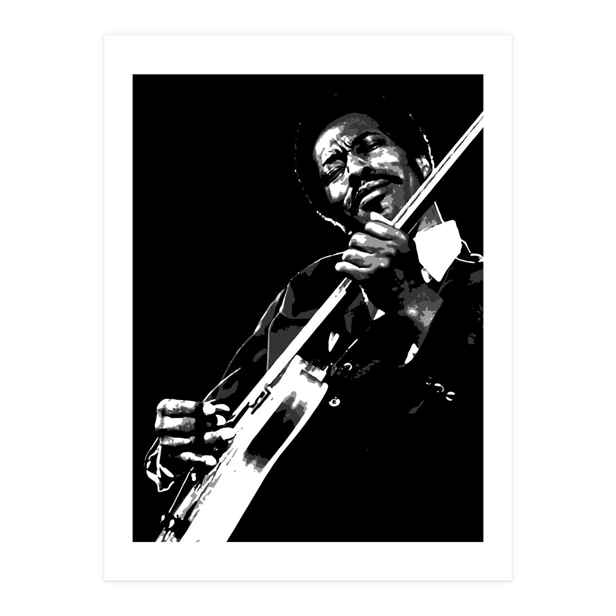 Buddy Guy American Blues Guitarist Legend (Print Only)