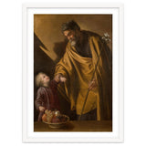 Sebastián Martínez / 'Saint Joseph with the Christ Child'. Ca. 1650. Oil on canvas. thumbnail