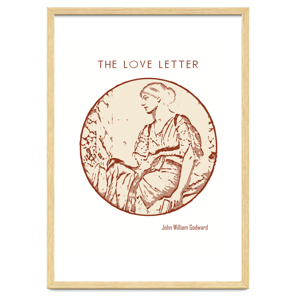 The Love Letter – John William Godward