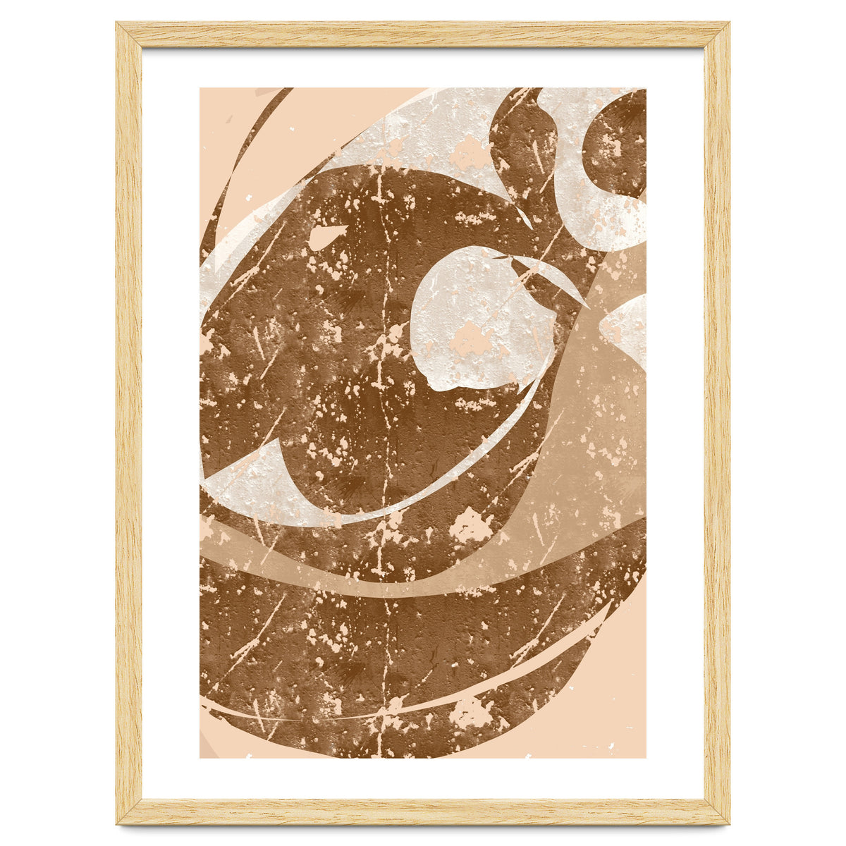 Brown Abstract Clash