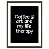 Coffee and art are my life therapy thumbnail