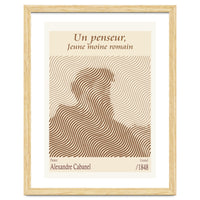Un Penseur, Jeune Moine Romain – Alexandre Cabanel (1848)