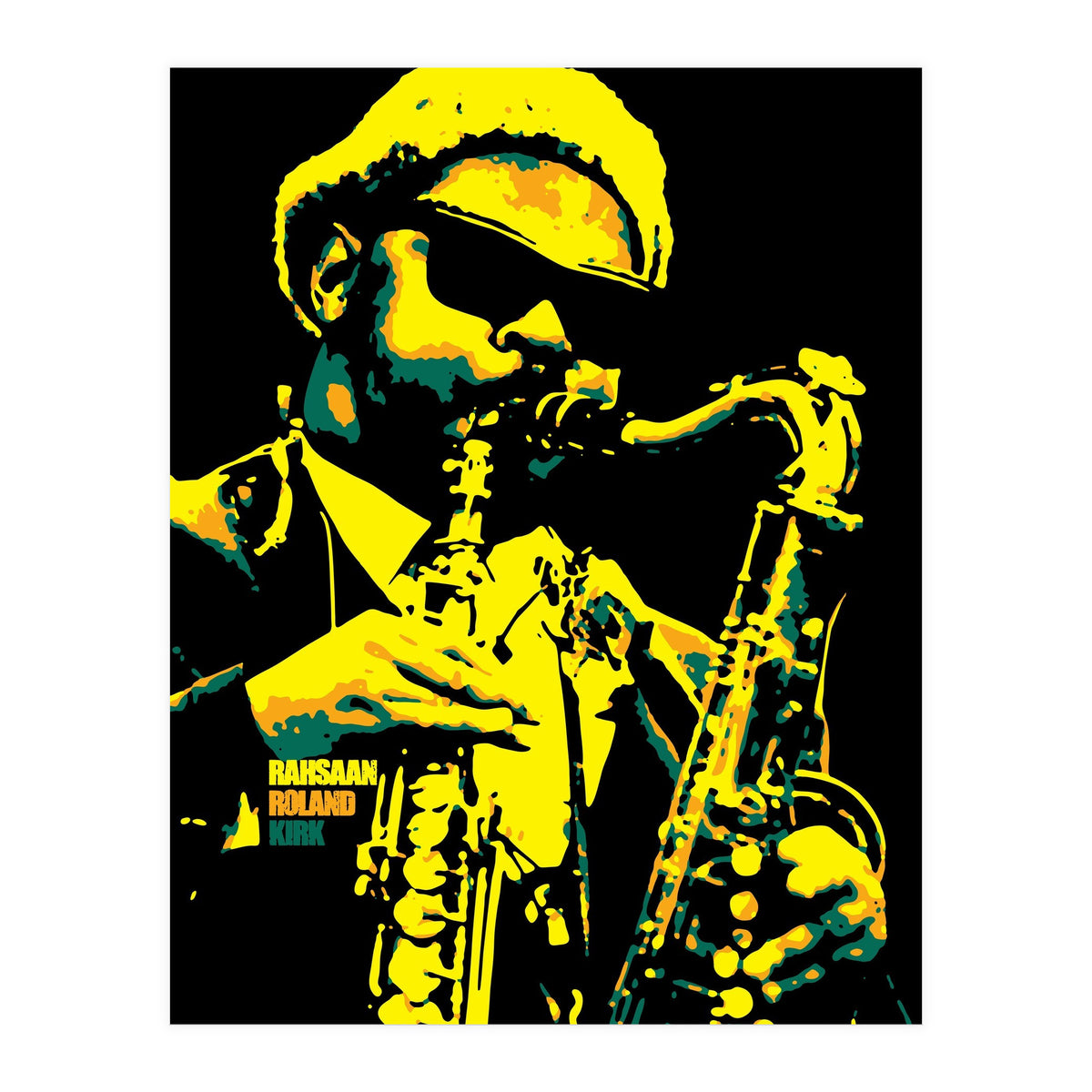 Rahsaan Roland Kirk v4 (Print Only)