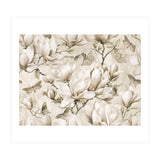 Magnolia And Butterfly Cream (Print Only) thumbnail