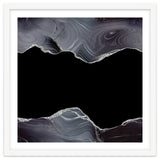 Black & Silver Glitter Agate Texture 04 thumbnail