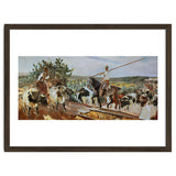 'Andalusia, The Round Up', 1914, Oil on canvas, 358 x 766,5 cm. thumbnail