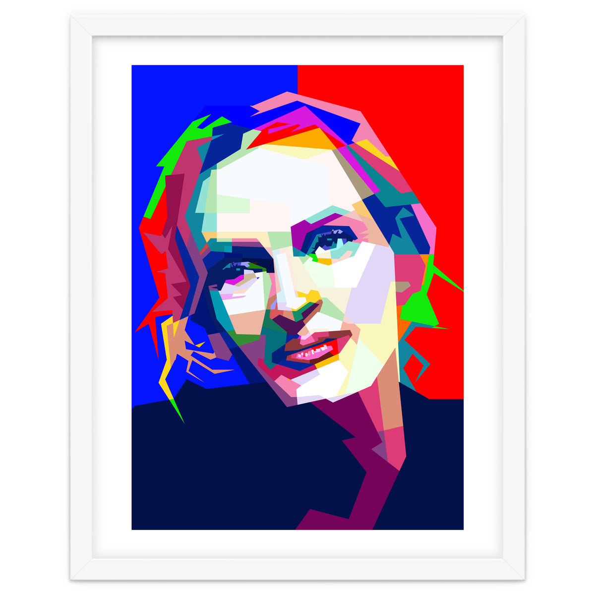 Uma Thurman Kill Bill Pop Art WPAP