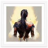 Warrior Woman From Behind thumbnail