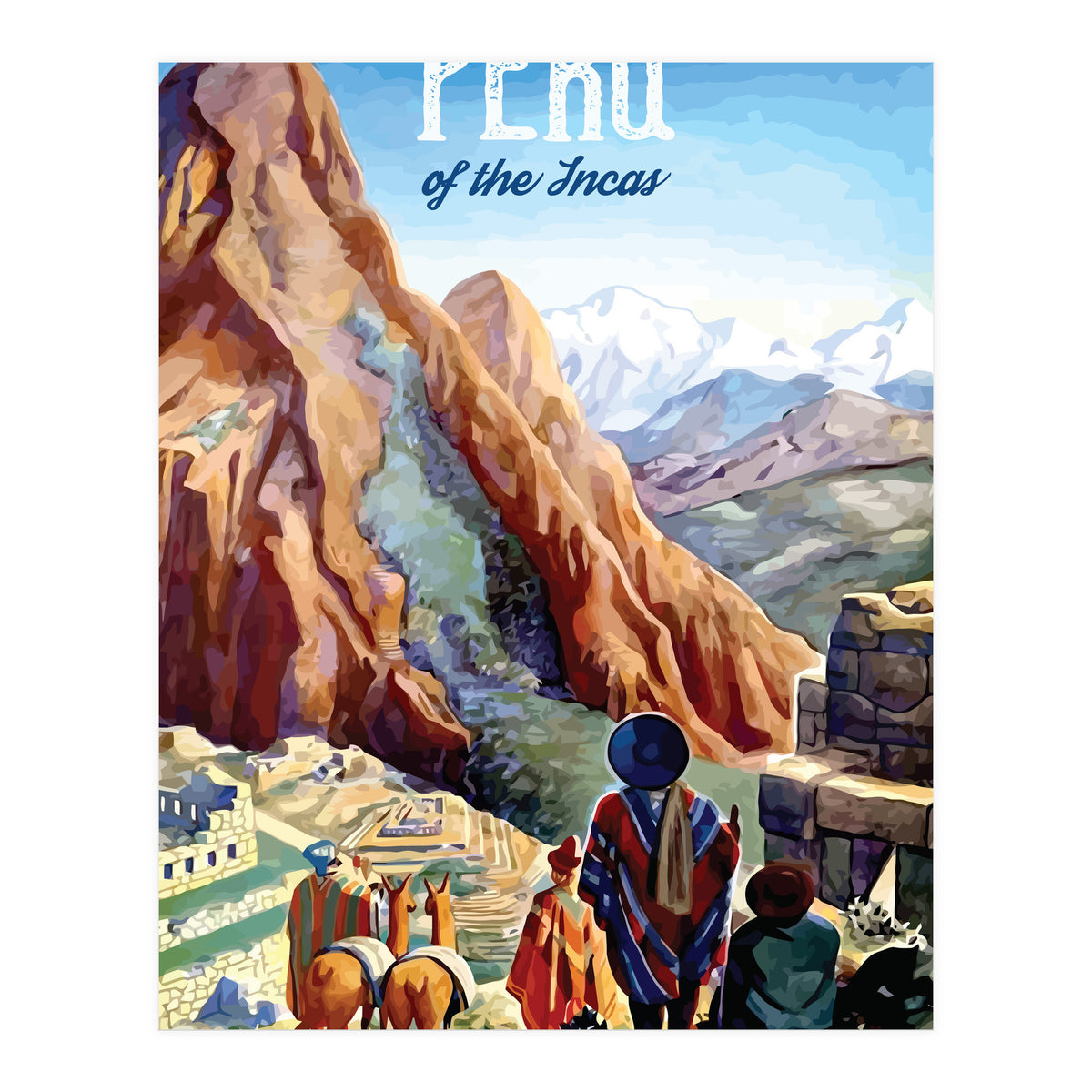 Peru Of The Incas (Print Only)