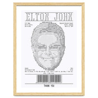 Receipt Art Elton John