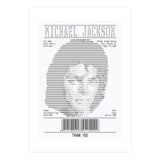 Receipt Art Michael Jackson (Print Only) thumbnail