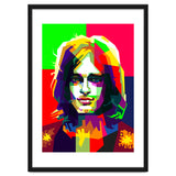 David Gilmour Pink Floyd Classic Rock Art WPAP thumbnail