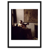 'The Lute Player', 1663-1664, Oil on canvas, 51,4 x 45,7 cm. thumbnail