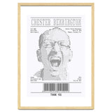 Receipt Art Chester Bennington thumbnail