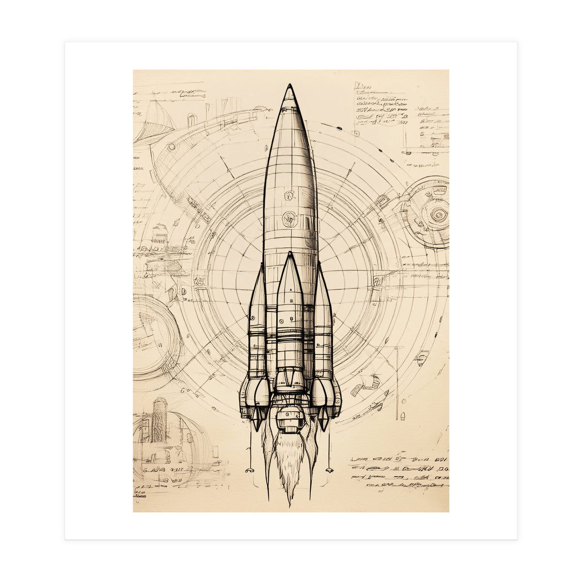 Back To The Moon 018 (Print Only)