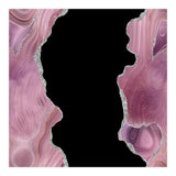 Mauve & Silver Agate Texture 02  (Print Only) thumbnail