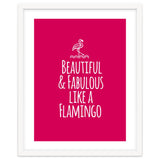 Beautiful and fabulous like a flamingo thumbnail