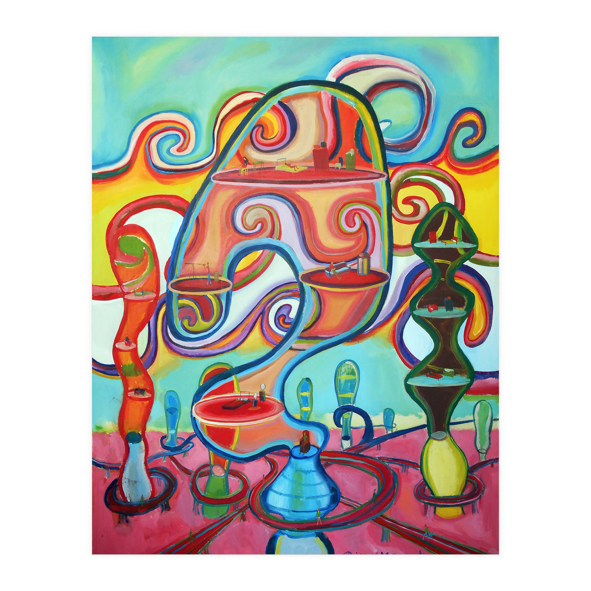 Ciudad Del Futuro 2 (Print Only)