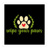 Wipe Your Paws  (Print Only) thumbnail